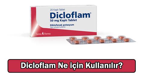 dicloflam baş ağrısı için kullanılır mı